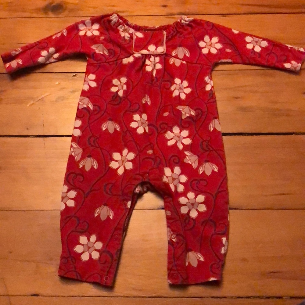 ❤️Tea Collection Romper with Blossom Design❤️